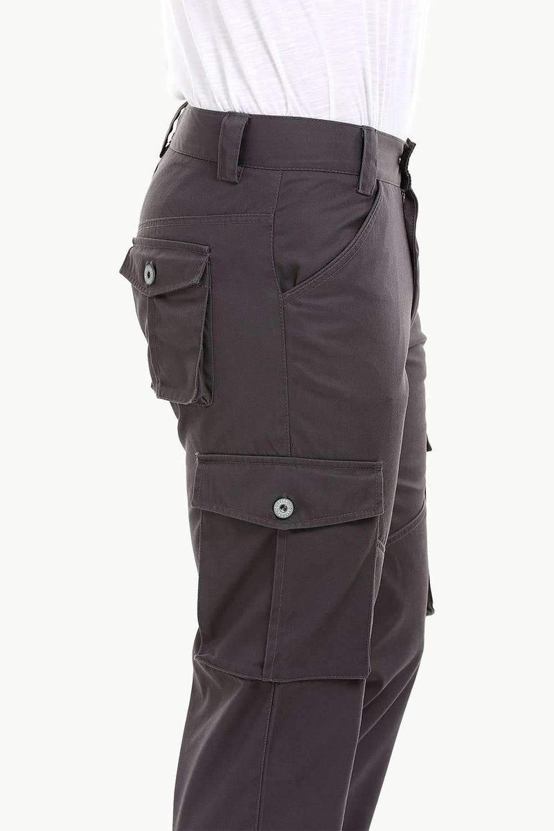 Men's Umber Brown 7 Pocket Twill Cargo Pants