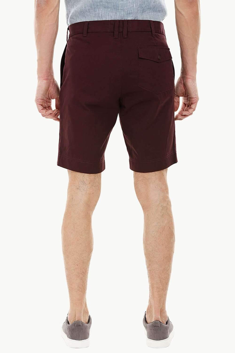 Mens Red Wine Summer Chino Shorts