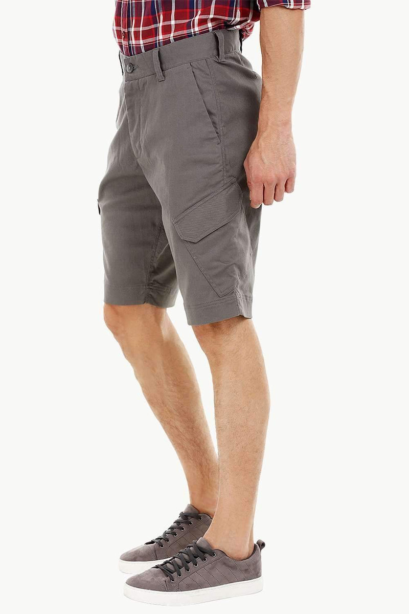 Mens Slate Grey Cargo Summer Shorts