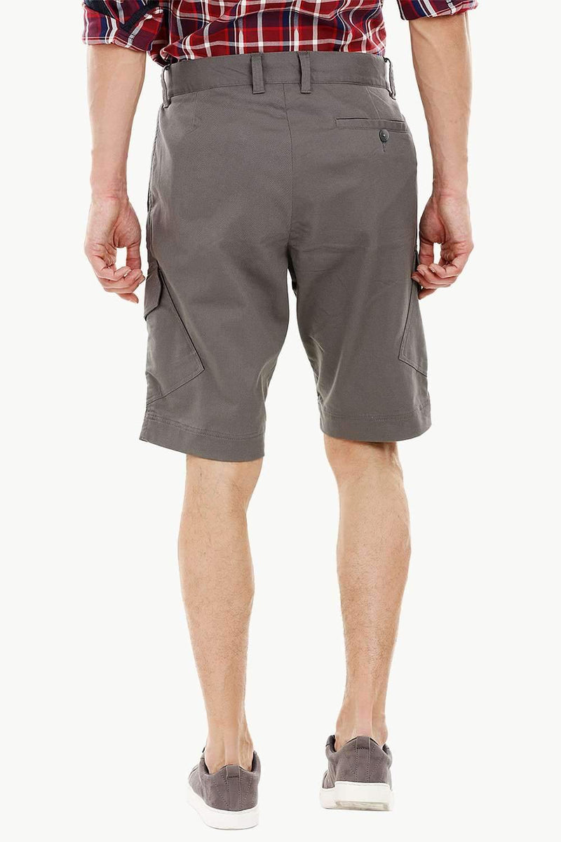 Mens Slate Grey Cargo Summer Shorts