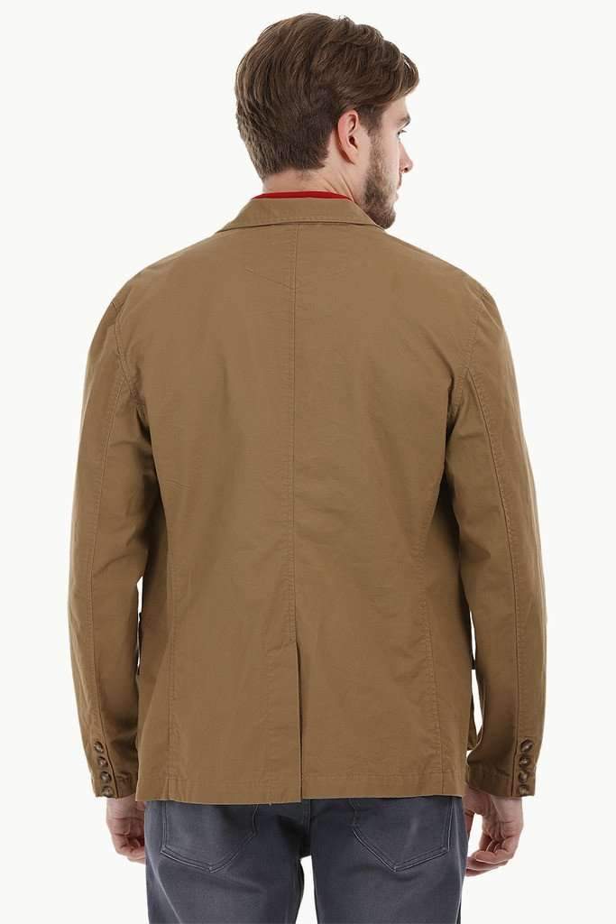 4 Pocket Rugged Khaki Blazer