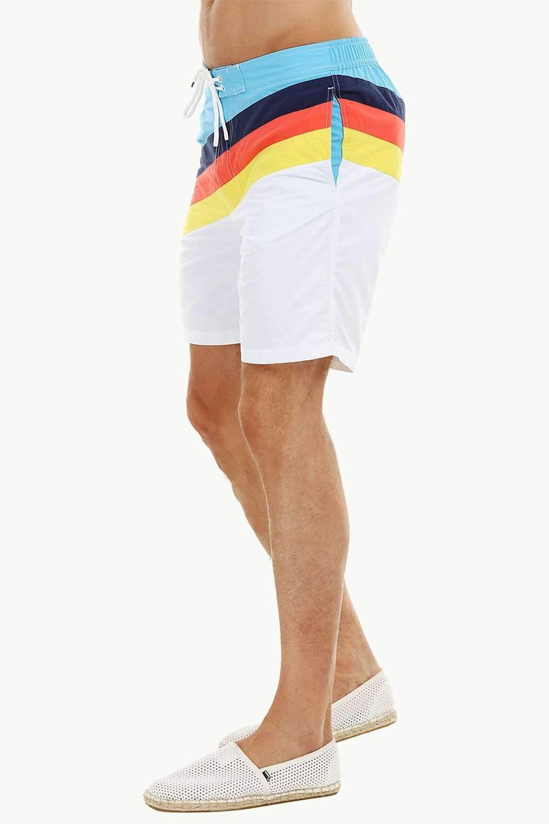 Mens Daytona Multicolour Quickdry Swimshorts