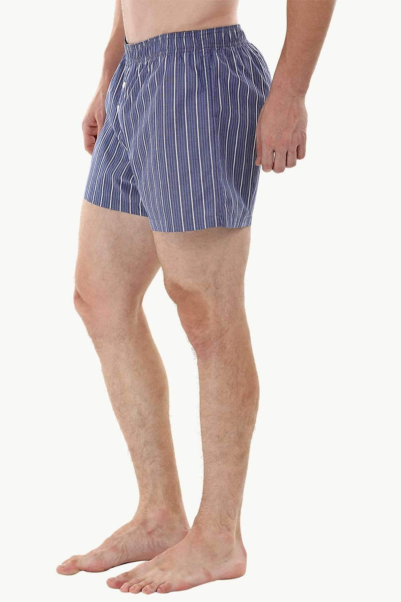 Woven Stripe Boxer Shorts