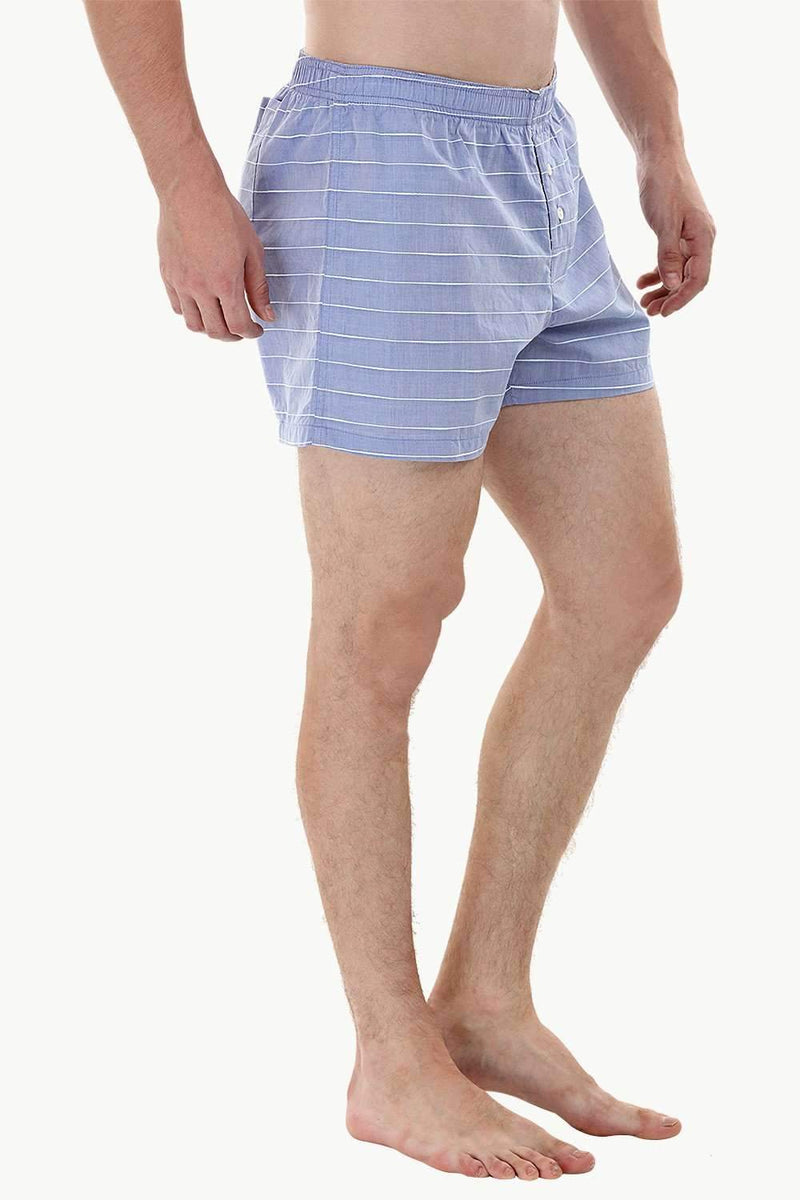 Elastic Band Woven Boxer Shorts