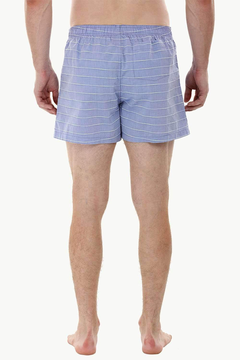 Elastic Band Woven Boxer Shorts