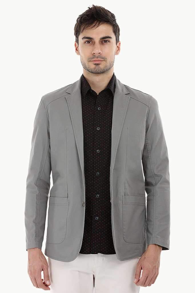 Suave Twill Casual Blazer