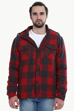 Lumberjack Sherpa Lined Hooded Jacket