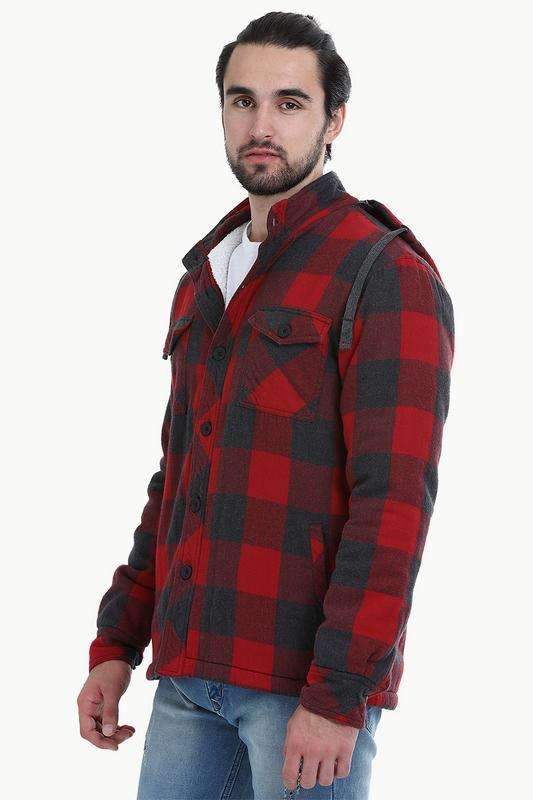 Lumberjack Sherpa Lined Hooded Jacket