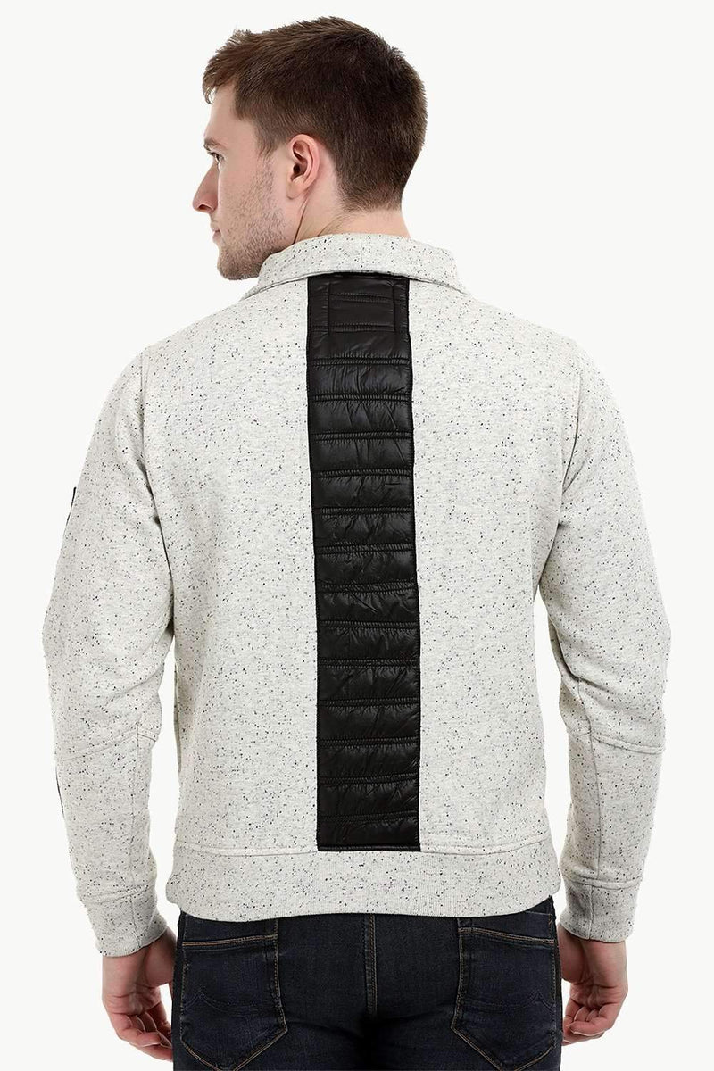 Men's Space Dyed Knit Popover Sweatshirt