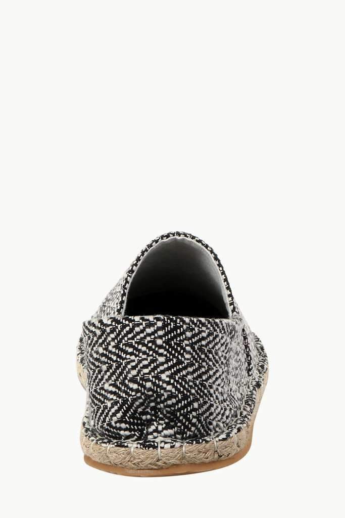 Dobby Woven Slip-on Espadrilles