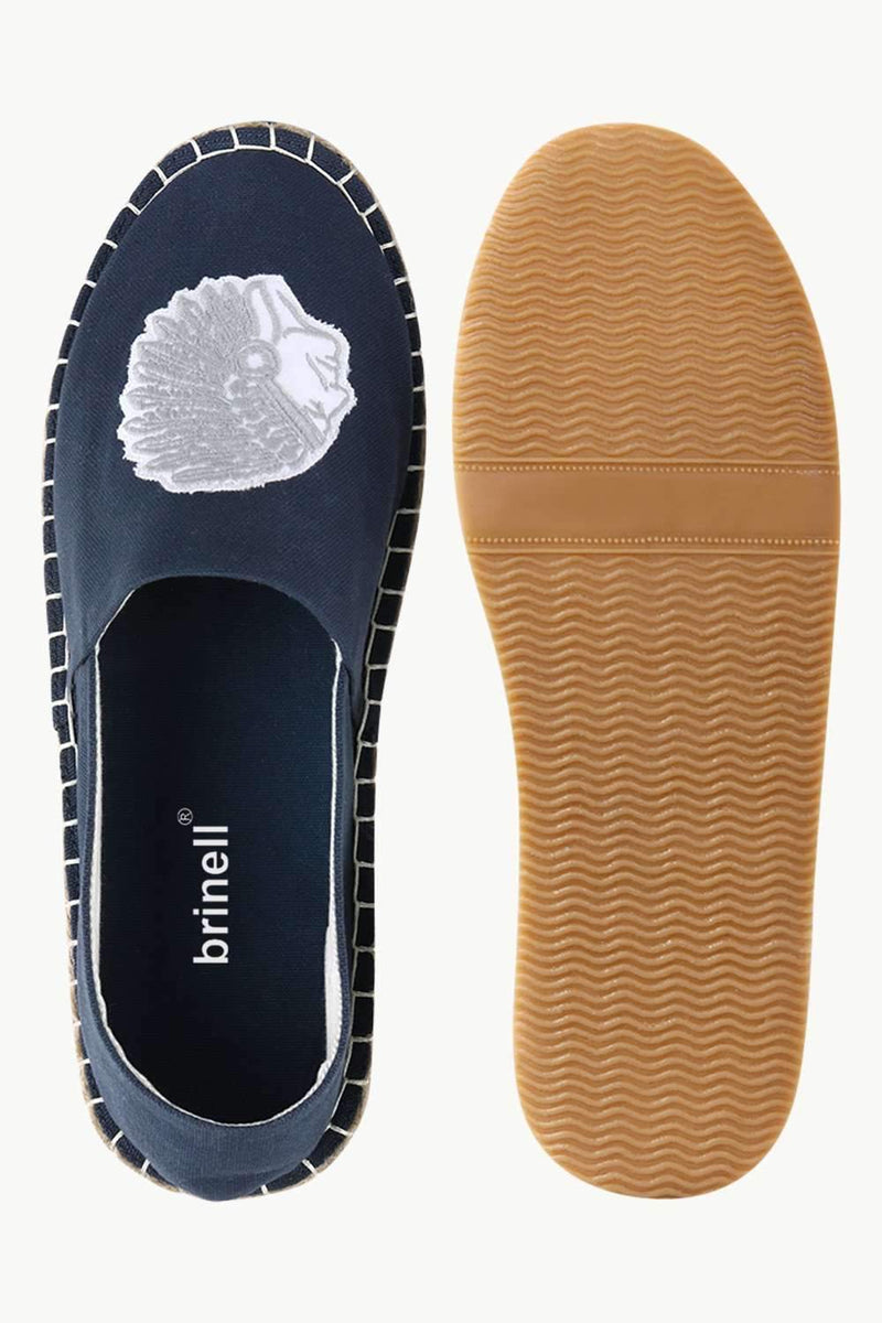 Mens Denim Indian Tag Espadrilles