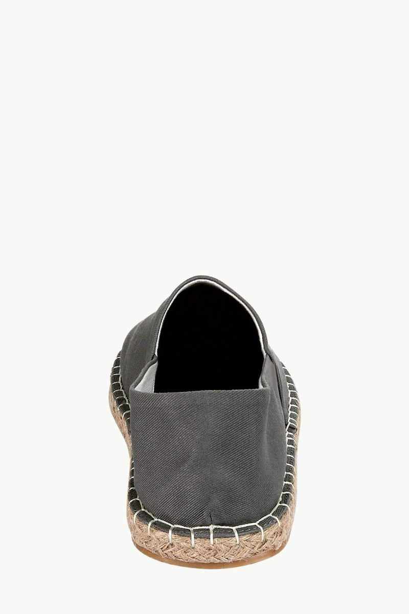 Men's Charcoal Solid Espadrilles