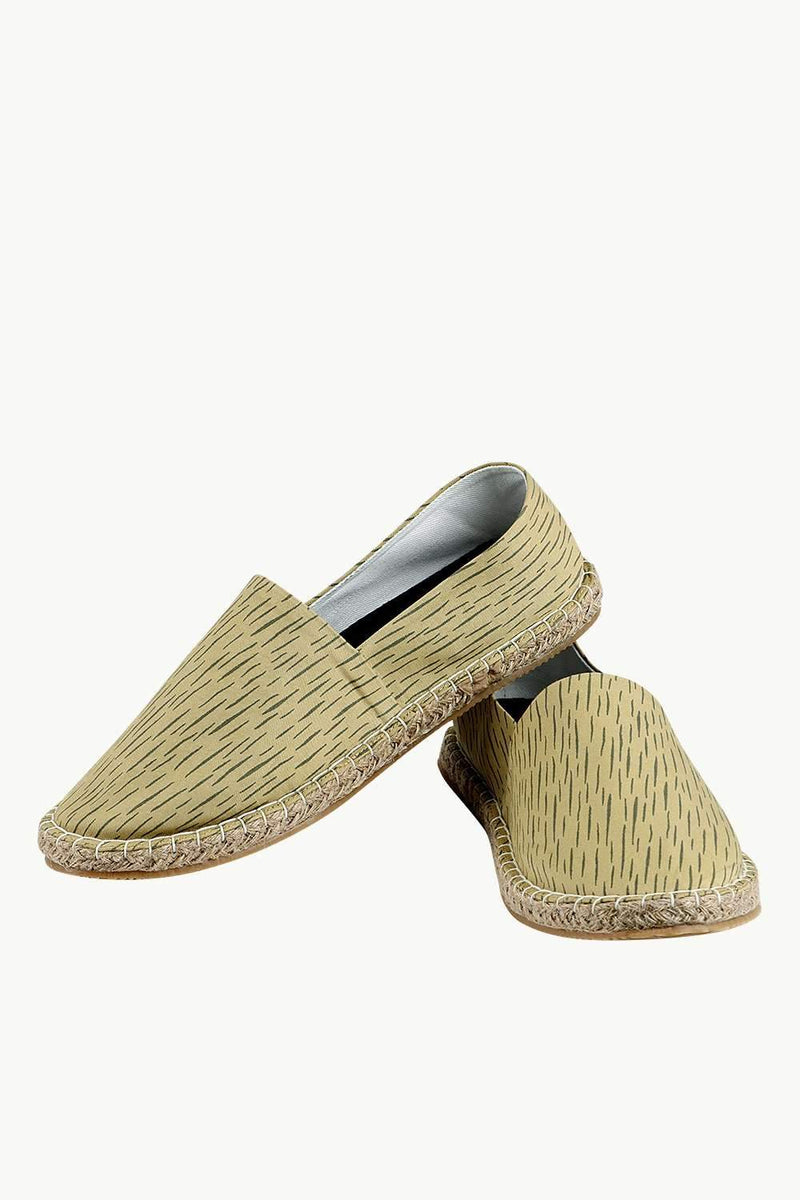 Men's Tribe Print Brown Espadrilles