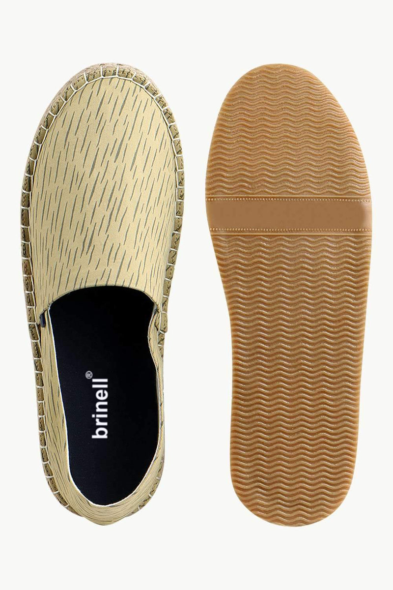 Men's Tribe Print Brown Espadrilles