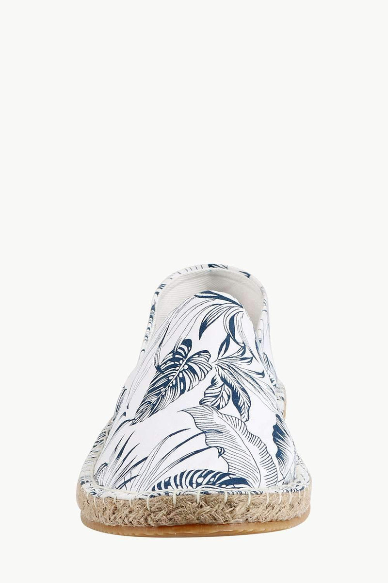 Men's Forest Print White Espadrilles