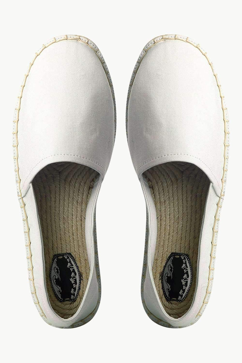 Men's Oatmeal Canvas Basque Espadrilles