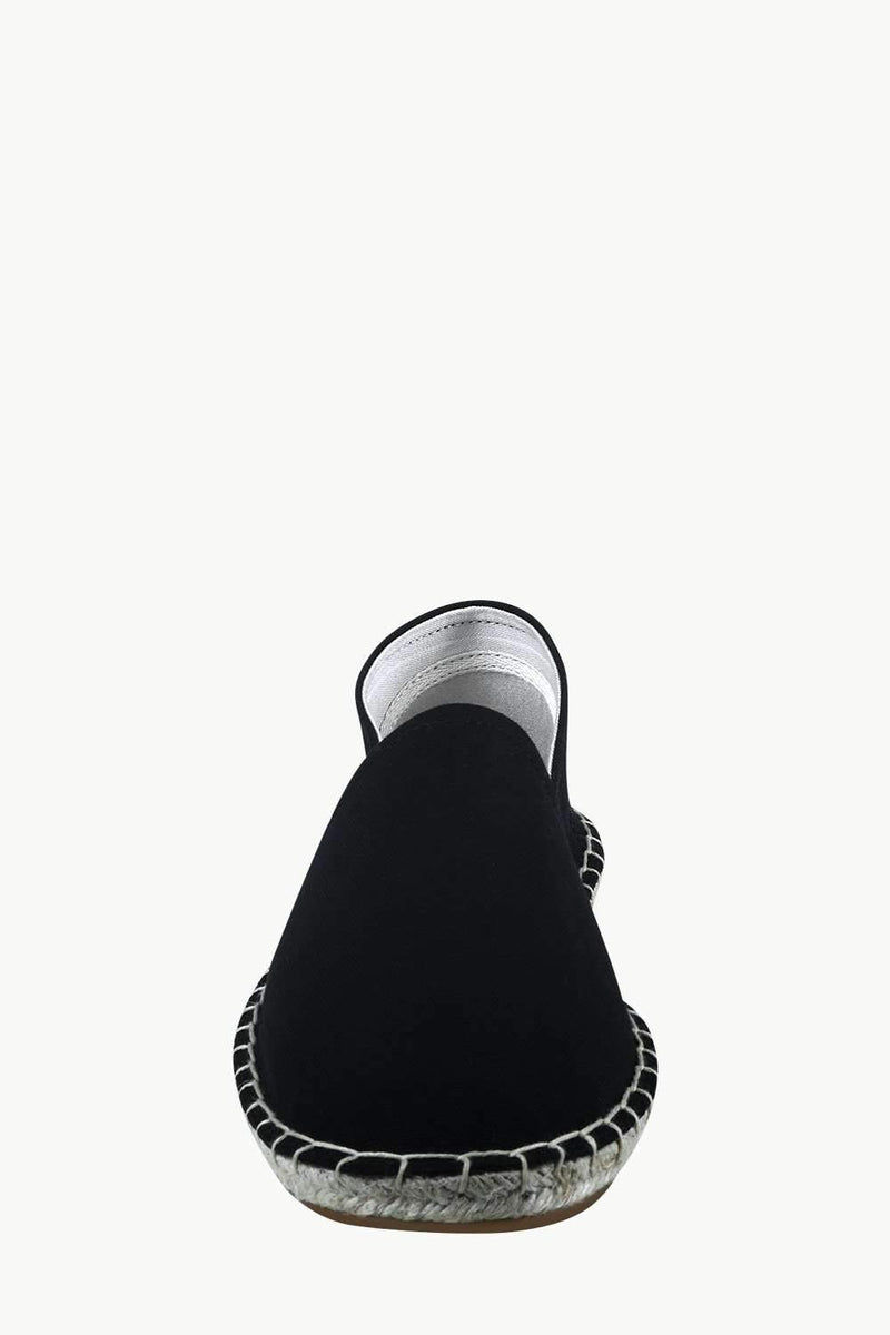 Men's Black Canvas Basque Espadrilles