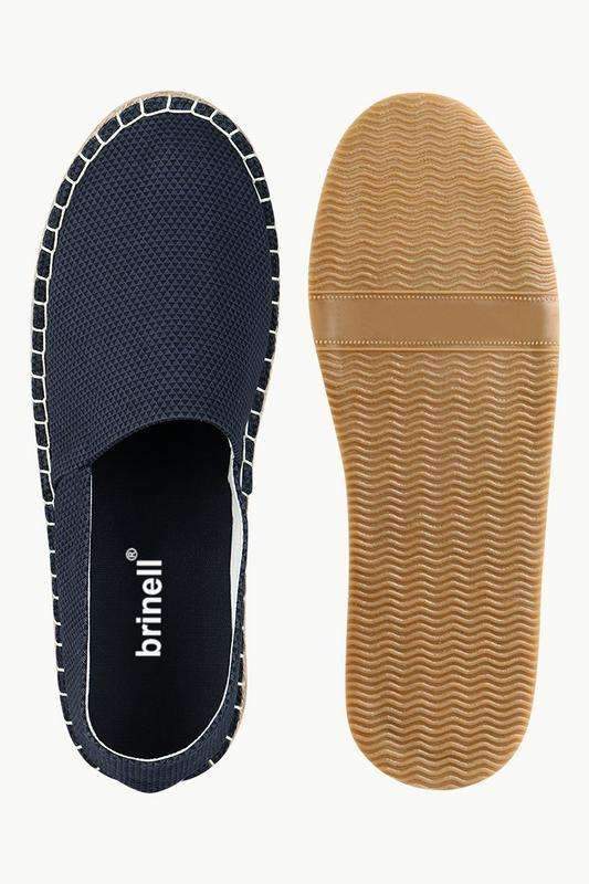 Men's Printed Navy Canvas Espadrilles