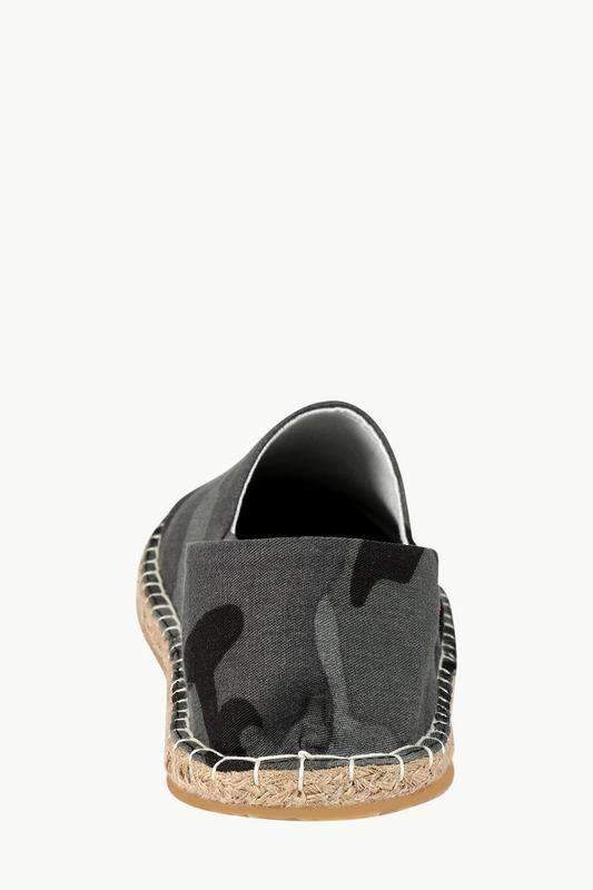 Men's Camouflage Print Canvas Espadrilles