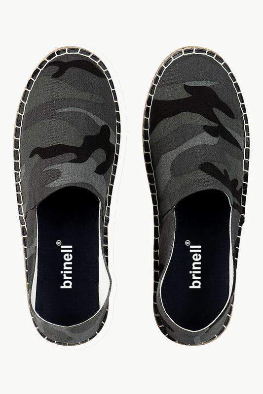 Men's Camouflage Print Canvas Espadrilles