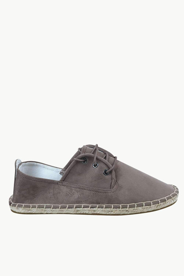 Men's Zinwaldite Suede Lace Up Espadrilles