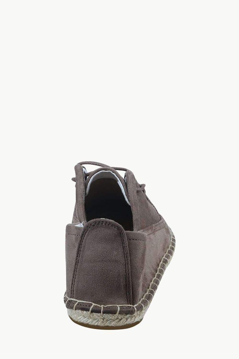 Men's Zinwaldite Suede Lace Up Espadrilles