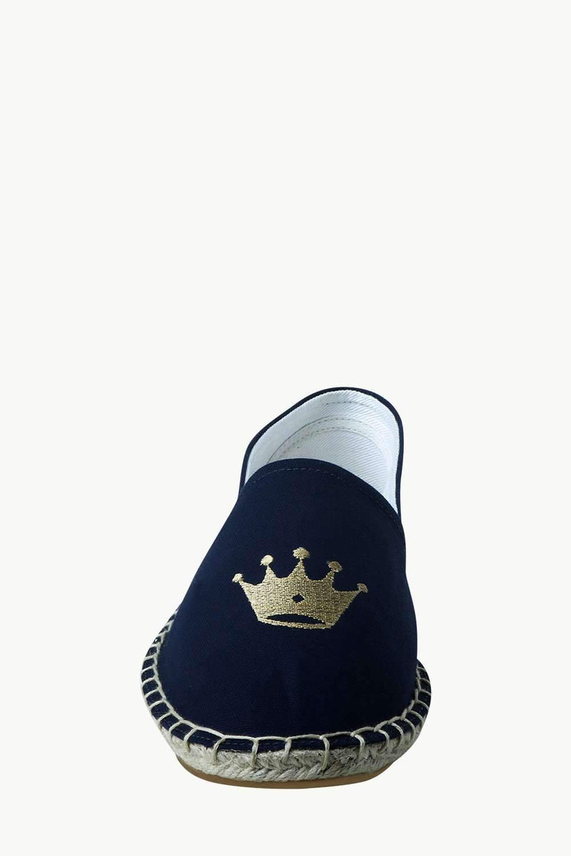 Men's Navy Crown Tag Espadrilles