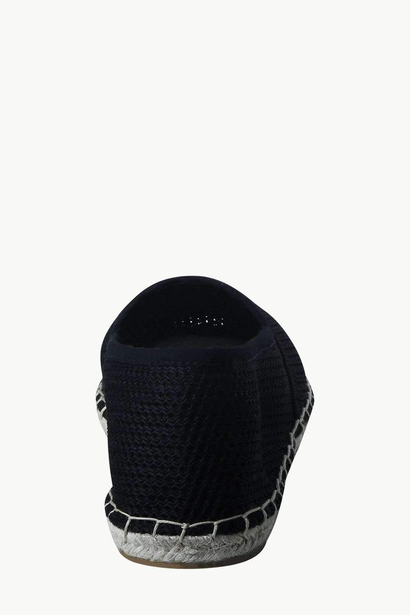 Men's Black Mesh Basque Espadrilles