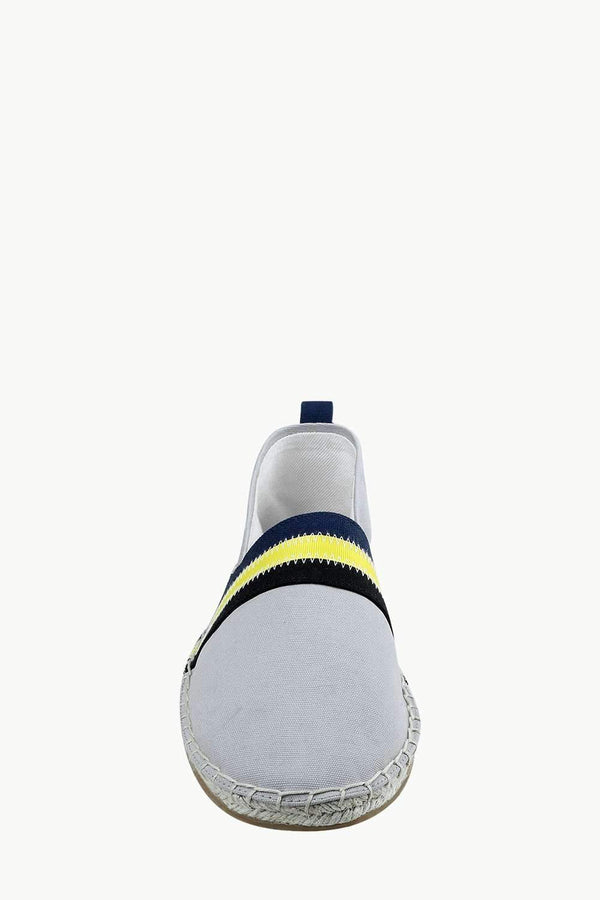 Men's Grey Cut N' Sew Canvas Espadrilles