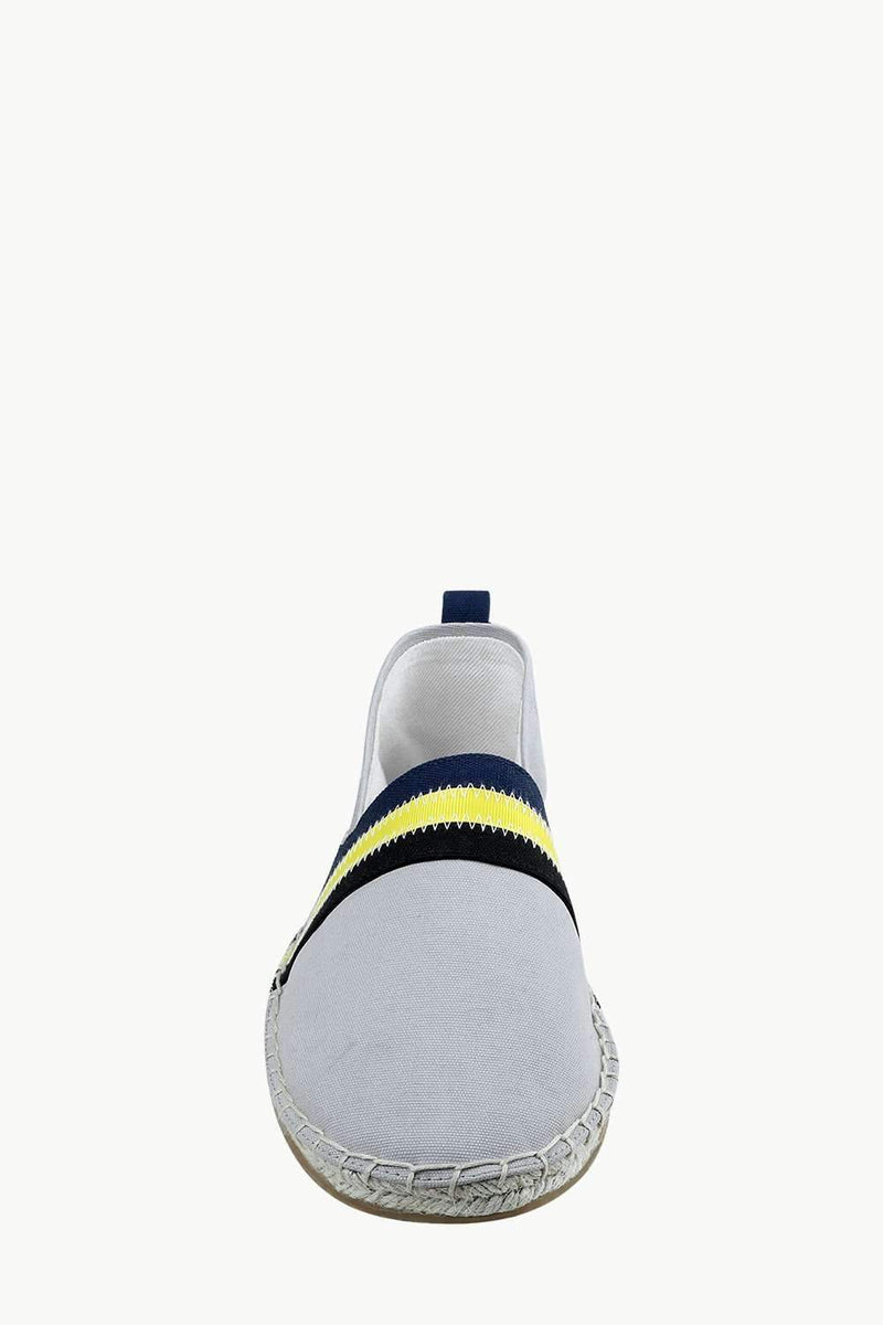 Men's Grey Cut N' Sew Canvas Espadrilles