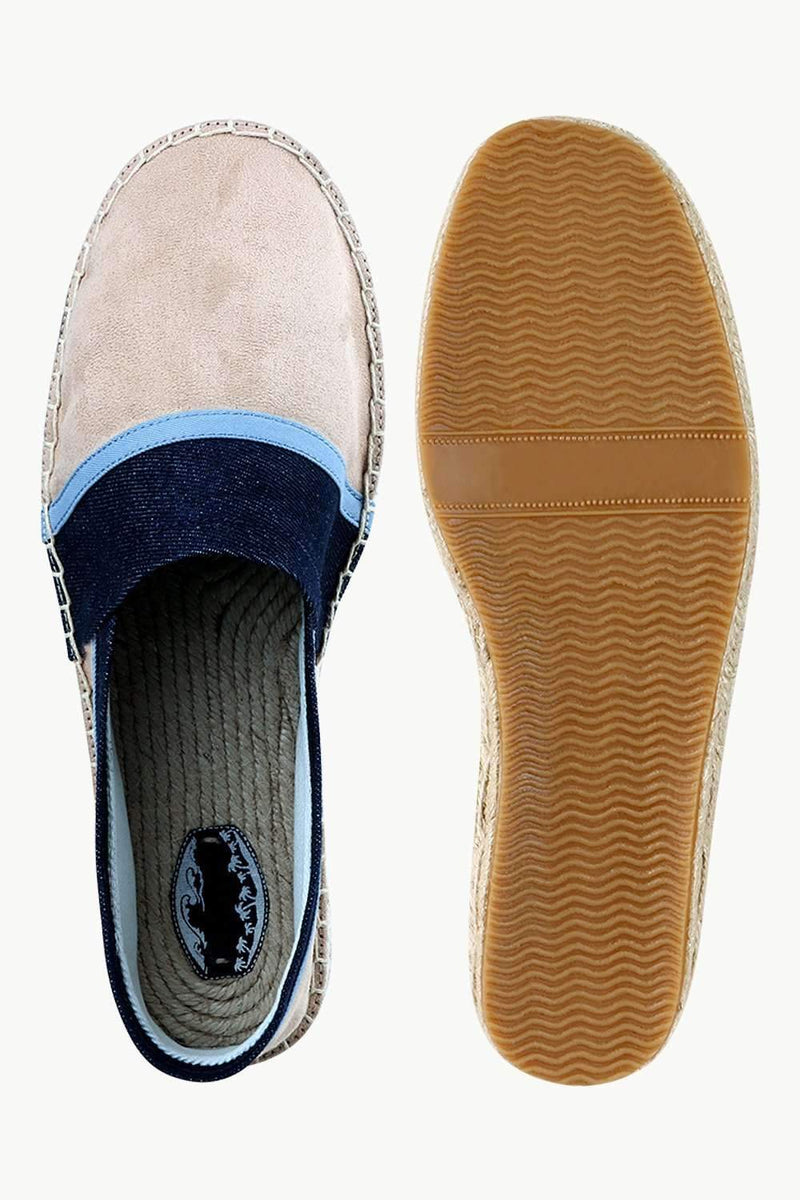 Men's Suede Tan Cut N' Sew Espadrilles