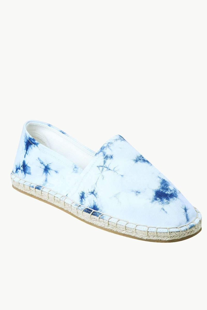 Men's Tie-Dye Pattern Espadrilles
