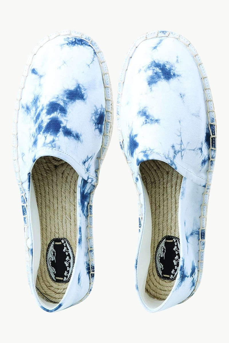 Men's Tie-Dye Pattern Espadrilles