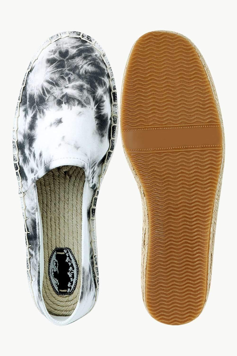Men's Blotch Tie-Dye Pattern Espadrilles