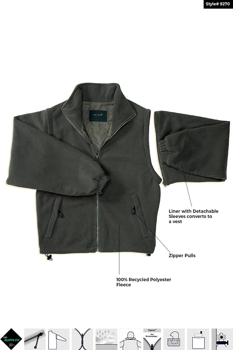 4-in-1 Mid Length Jacket