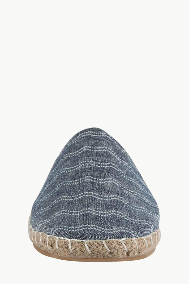 Mens Elastic Denim Wave Espadrilles