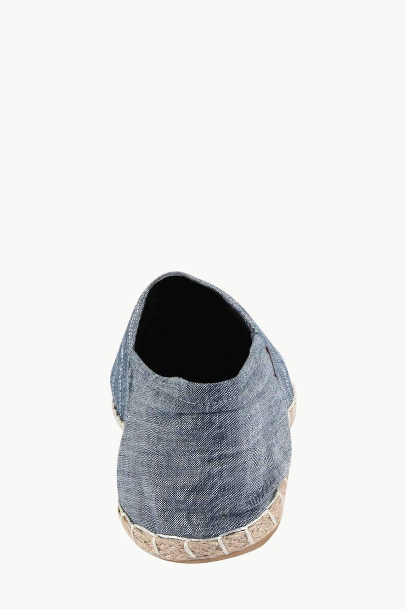 Mens Elastic Denim Wave Espadrilles