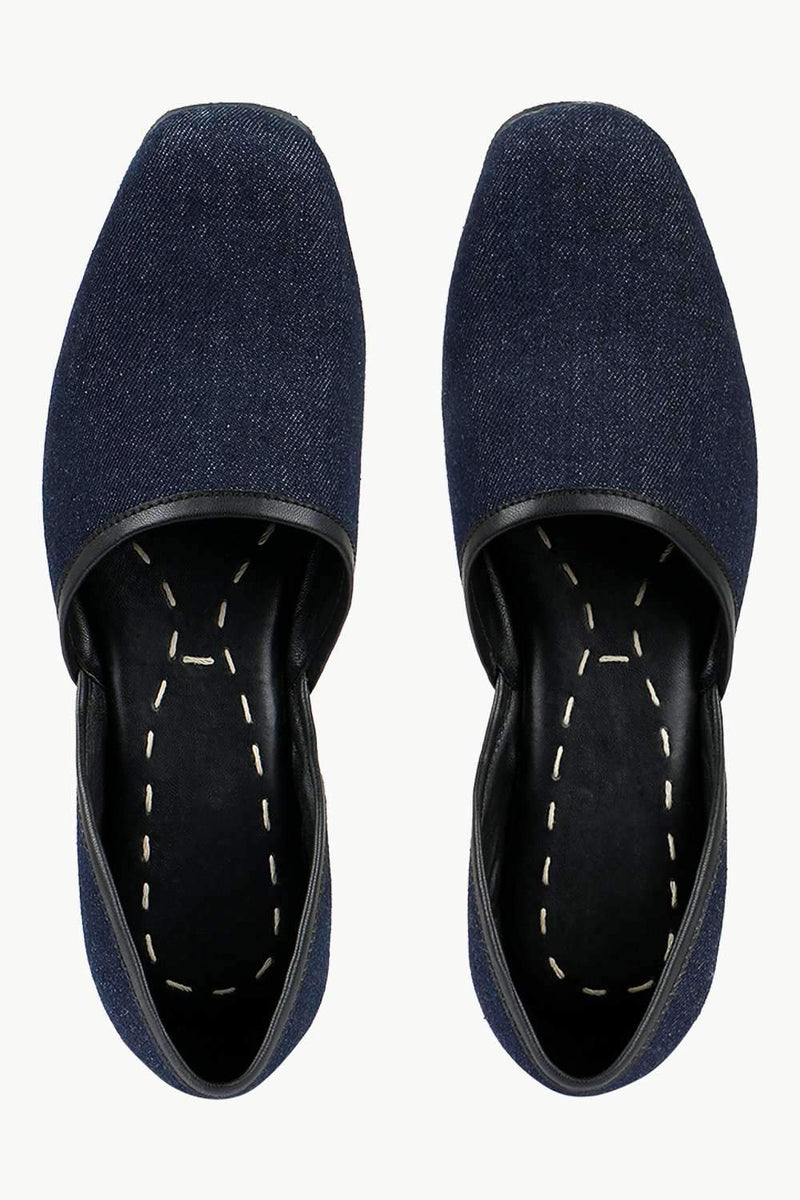 Men's Denim Navy Juttis