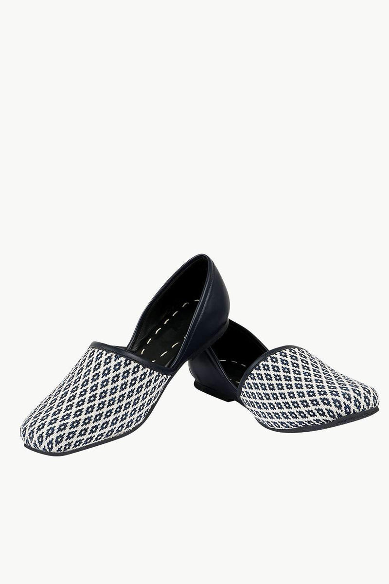 Men's Diamond Jacquard Juttis