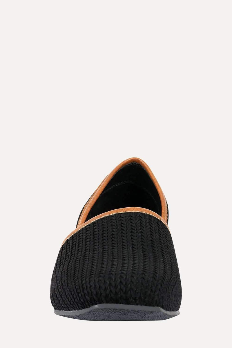 Men's Black Canvas Twill Juttis