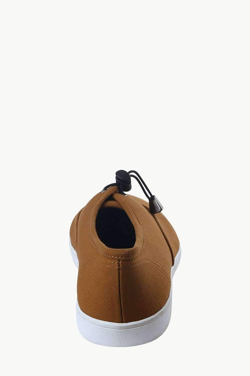 Men's Elastic Tassel Brown Boat Shoes