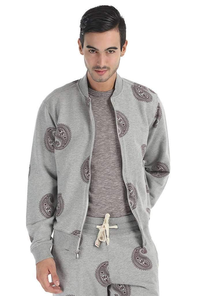 Full Zipper Printed Fleece Hoodie