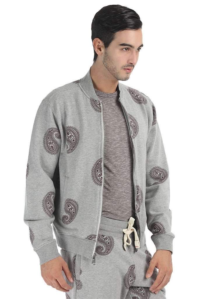 Full Zipper Printed Fleece Hoodie