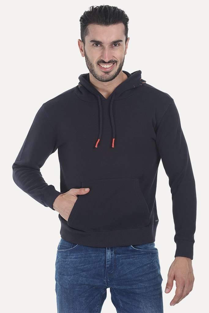 Red Indian Fleece Popover Hoodie