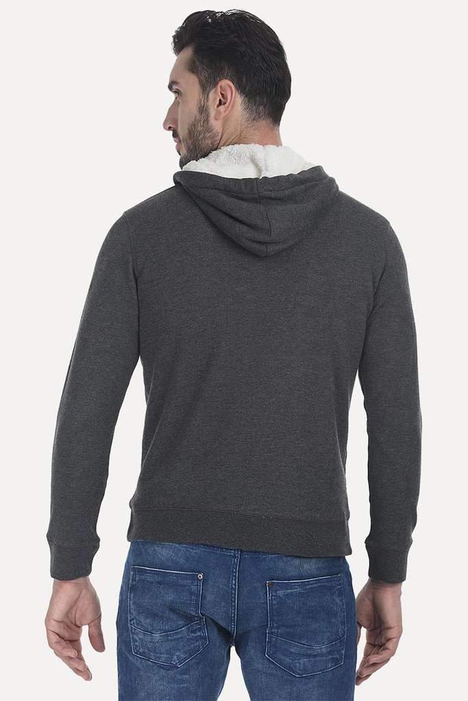 Solid Yarn Dyed Flannel Hoodie