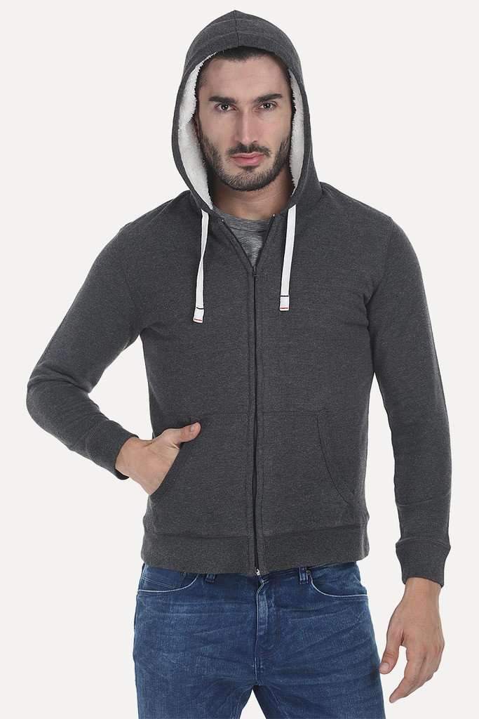 Solid Yarn Dyed Flannel Hoodie