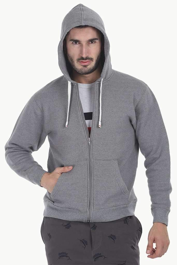 Solid Yarn Dyed Fleece Hoodie
