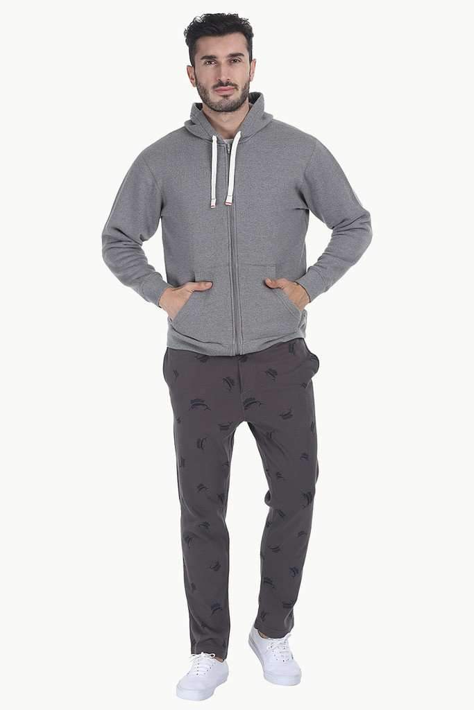 Solid Yarn Dyed Fleece Hoodie