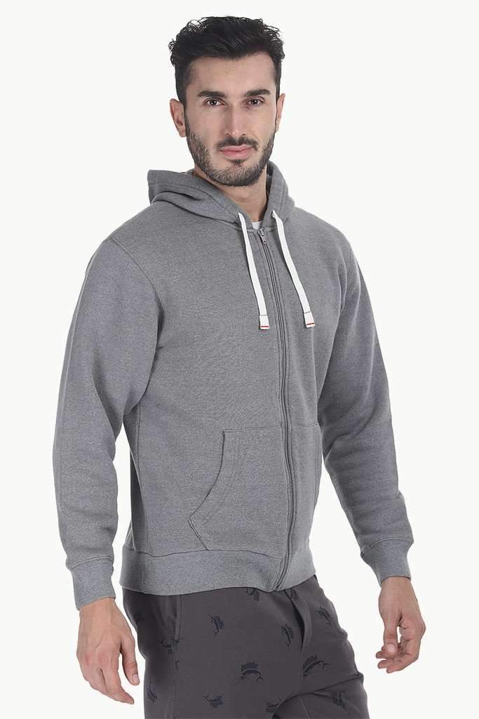 Solid Yarn Dyed Fleece Hoodie