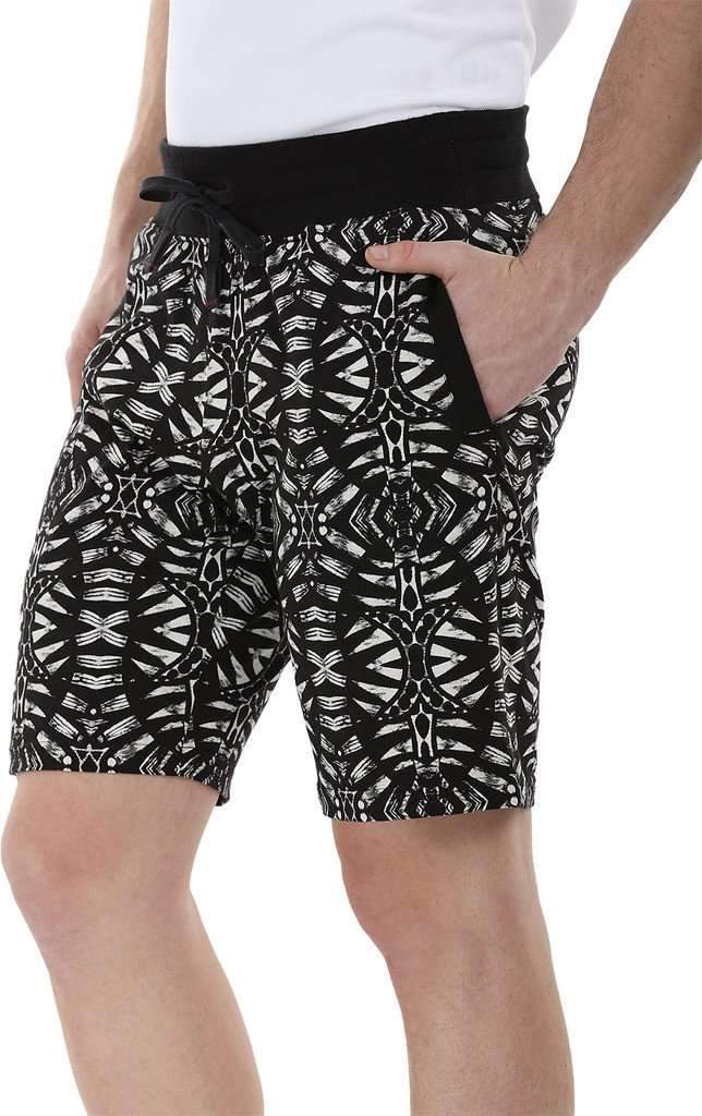 Allover Printed Knit Shorts